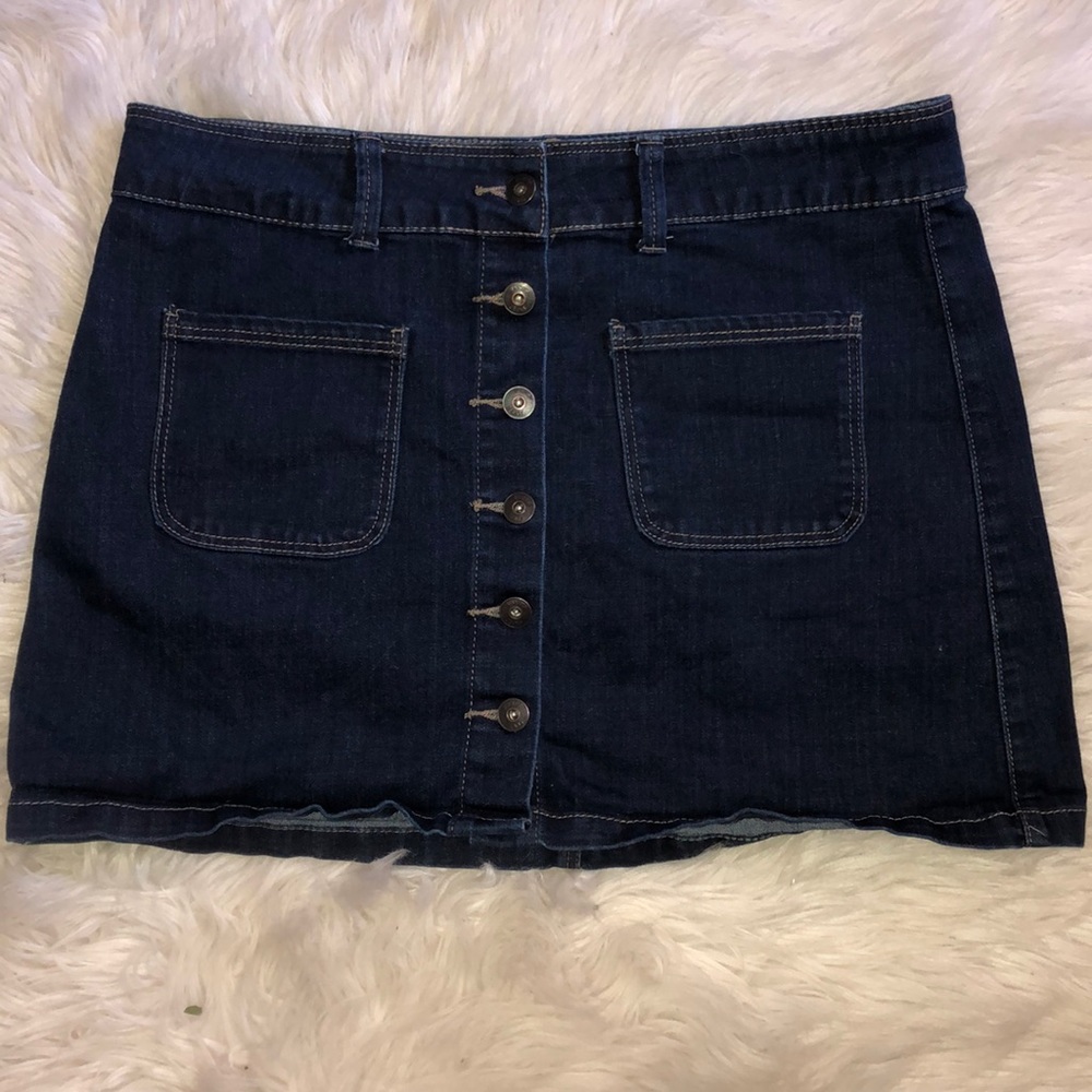 Vanity Jean Skirt